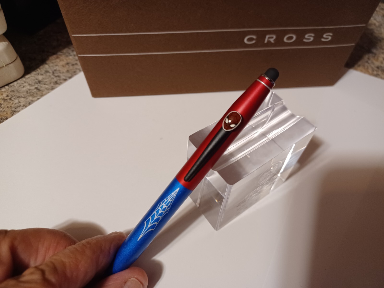 Cross Tech 2 Marvel Super Heroes Ballpoint Pen Spider Man SPIDER-MAN NEW GIFT