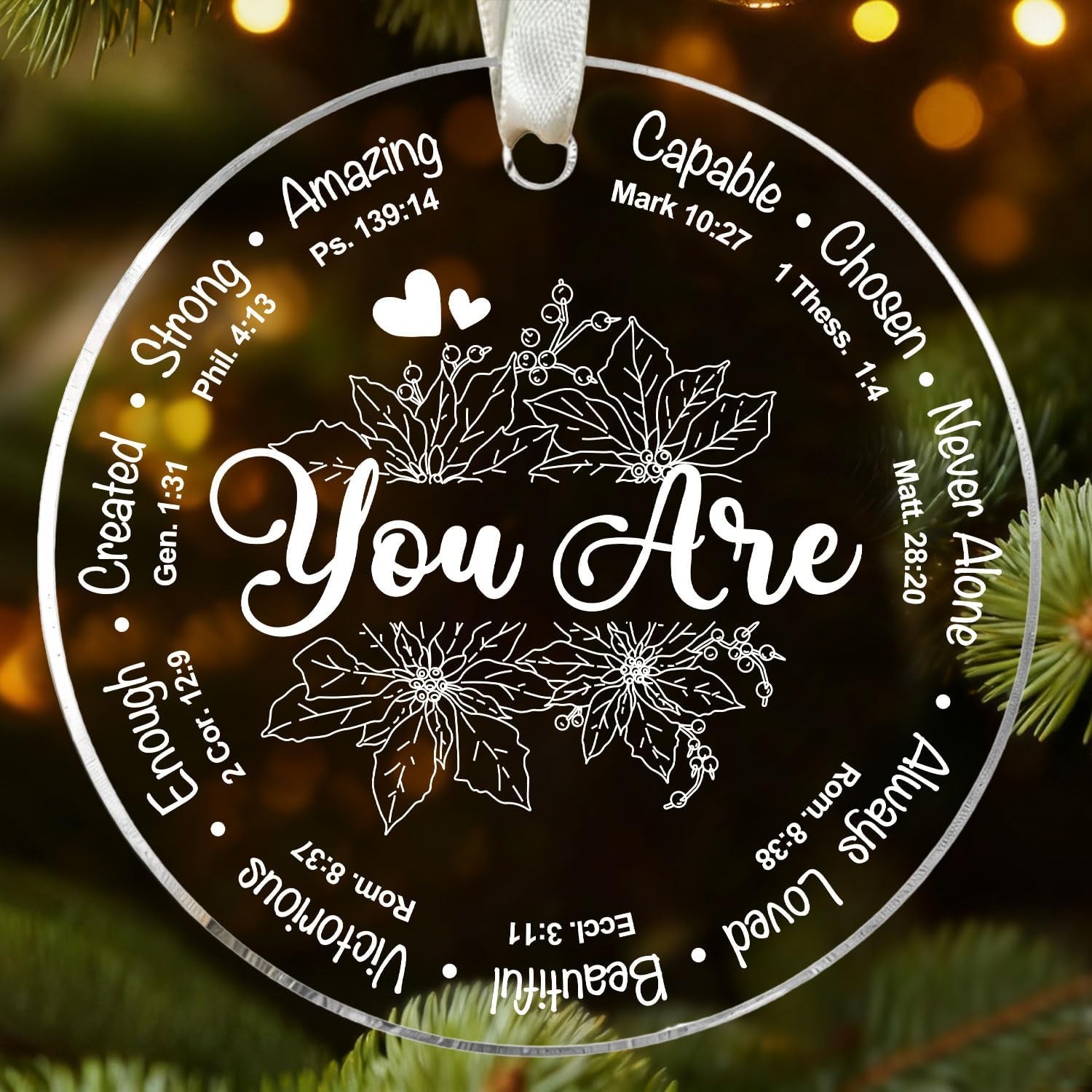 Christian Gifts for Women - Religious Christmas Ornaments, Inspirational... 