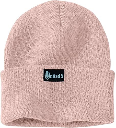 Premium Men Women Unisex Knit Cuffed Beanie Hat Hundred Percent Acrylic Winte...