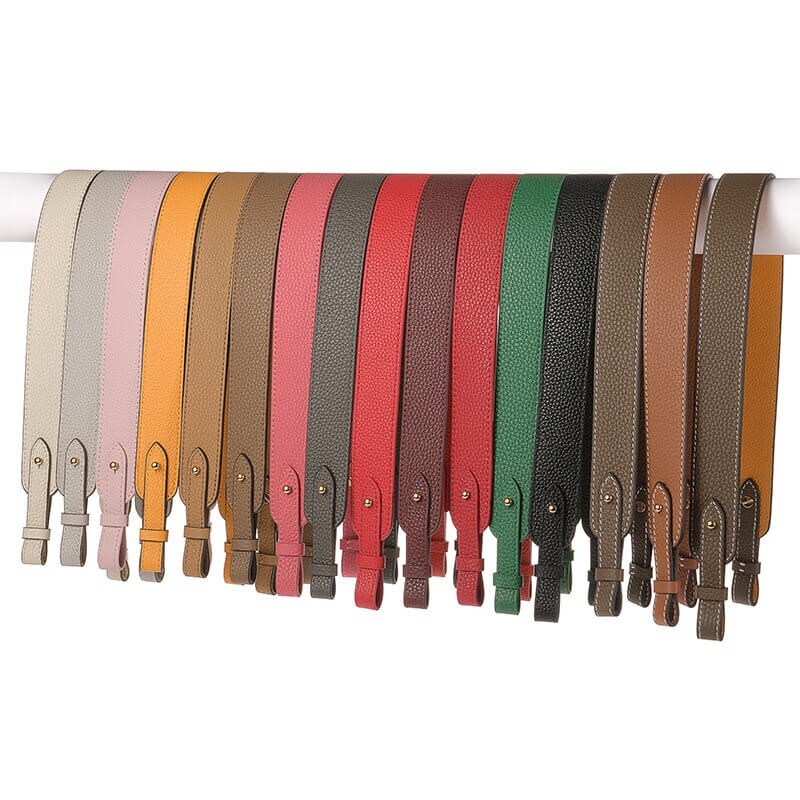 Replacement Genuine Leather Straps for Handbags Purses Shoulder Bags Wide Single