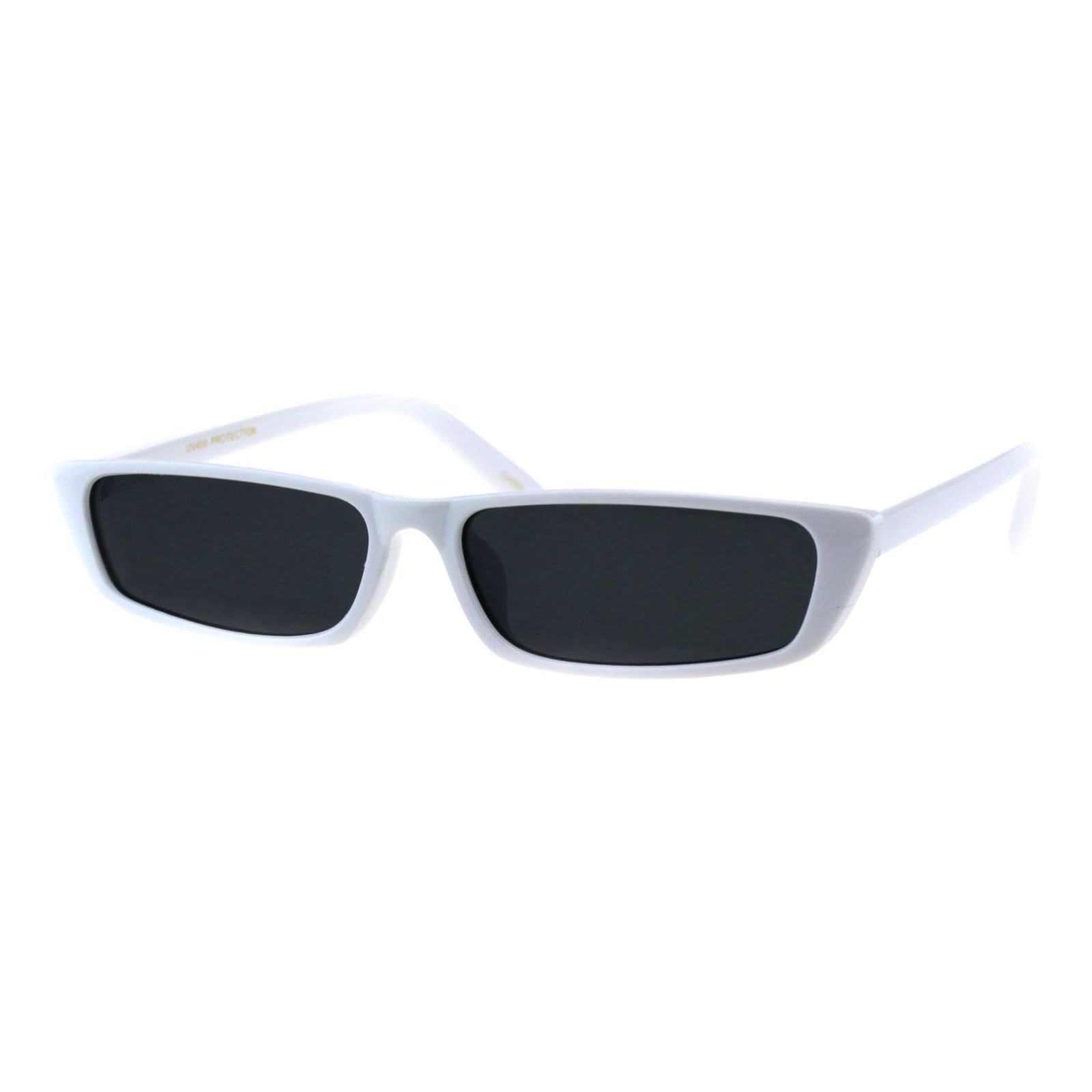 Skinny Rectangular Frame Sunglasses Unisex Trendy Fashion Shades UV400