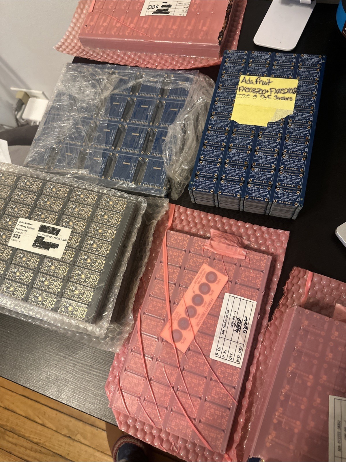 Huge Mixed Lot 1000+ Microcontroller Sensor TFT Boards Adafruit Untested