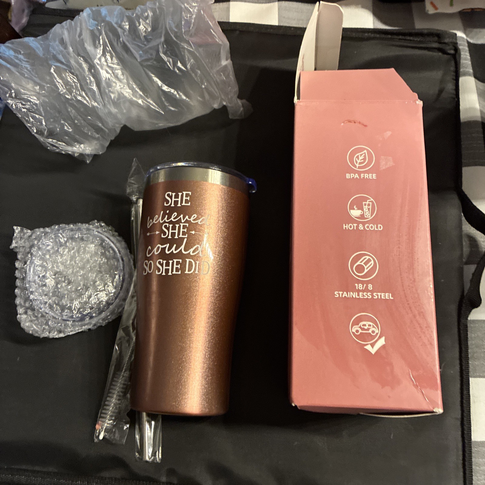 Inspirational Gifts for Women, She Believed She Could & She Did New