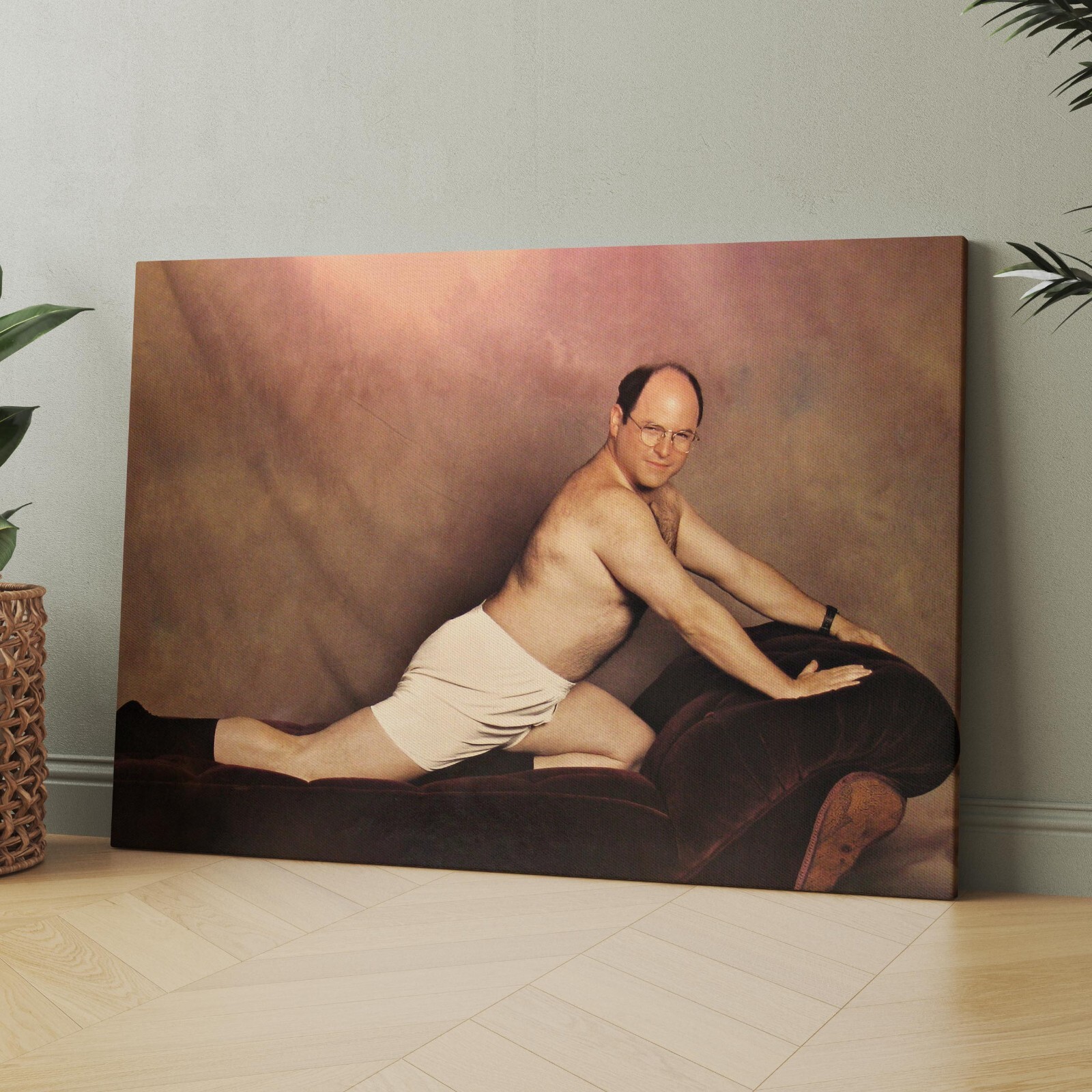 George Costanza The Timeless Art of Seduction Seinfeld Canvas Wall Art Print