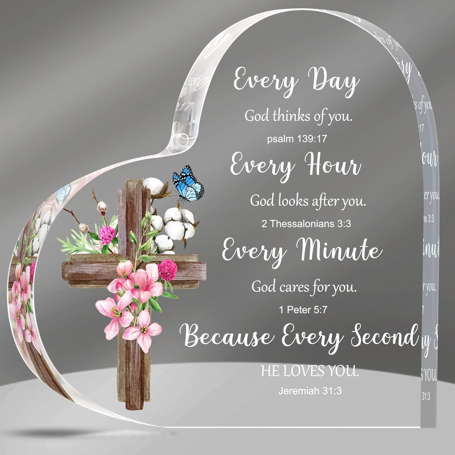 Acrylic Christian Gifts for Women Inspirational Religious Scripture Gifts... 