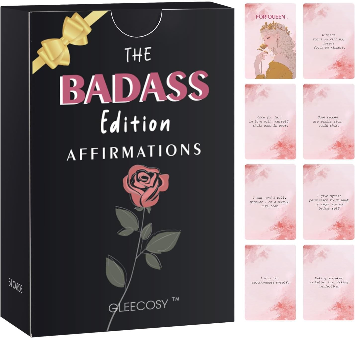 Positive Affirmations Cards - Inspirational Birthday Gifts for Women, Sister, Fr