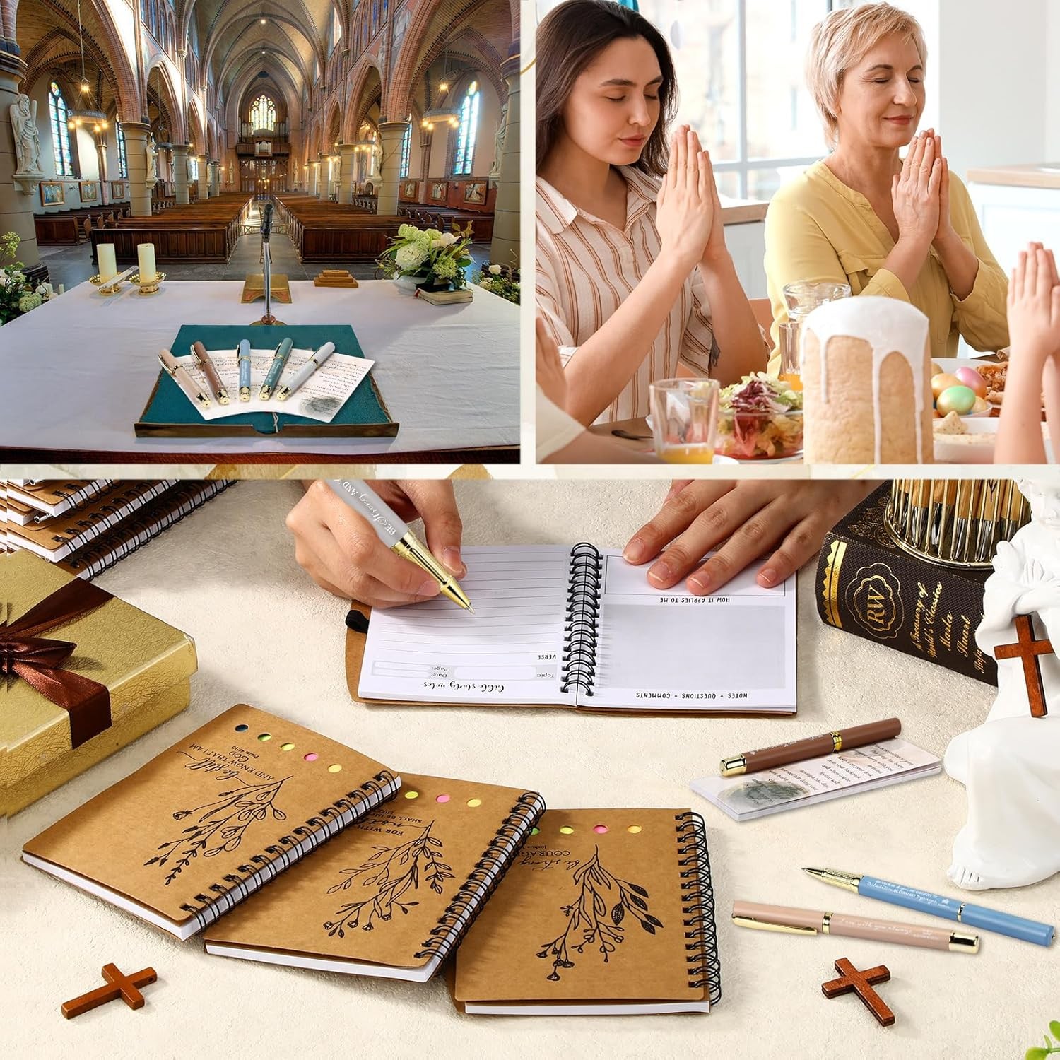 20 Sets Christian Gifts Bulk Pastor Appreciation Gifts Pen Inspirational Bibl...