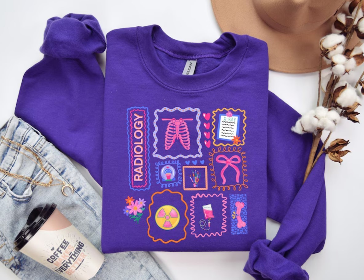 Xray Tech Sweatshirt, Radiology Sweatshirt, Xray Tech Gift, Rad Tech Sweatshirt,