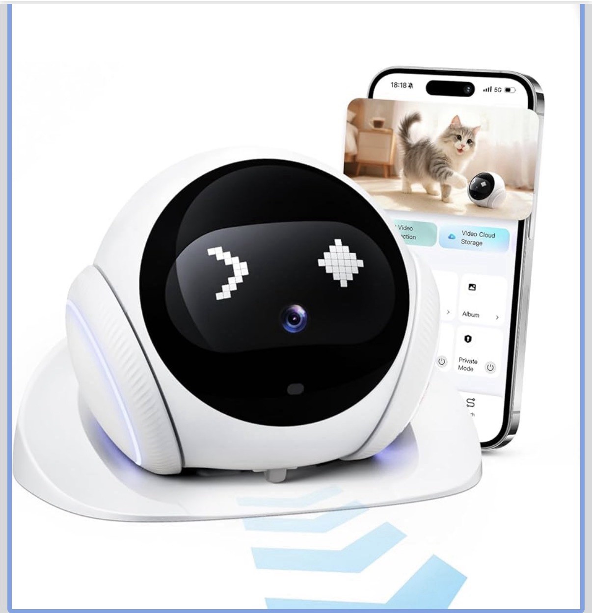 SURPN Magic S1 Companion Robot with Camera Smart Pet Interactive Home Assistant