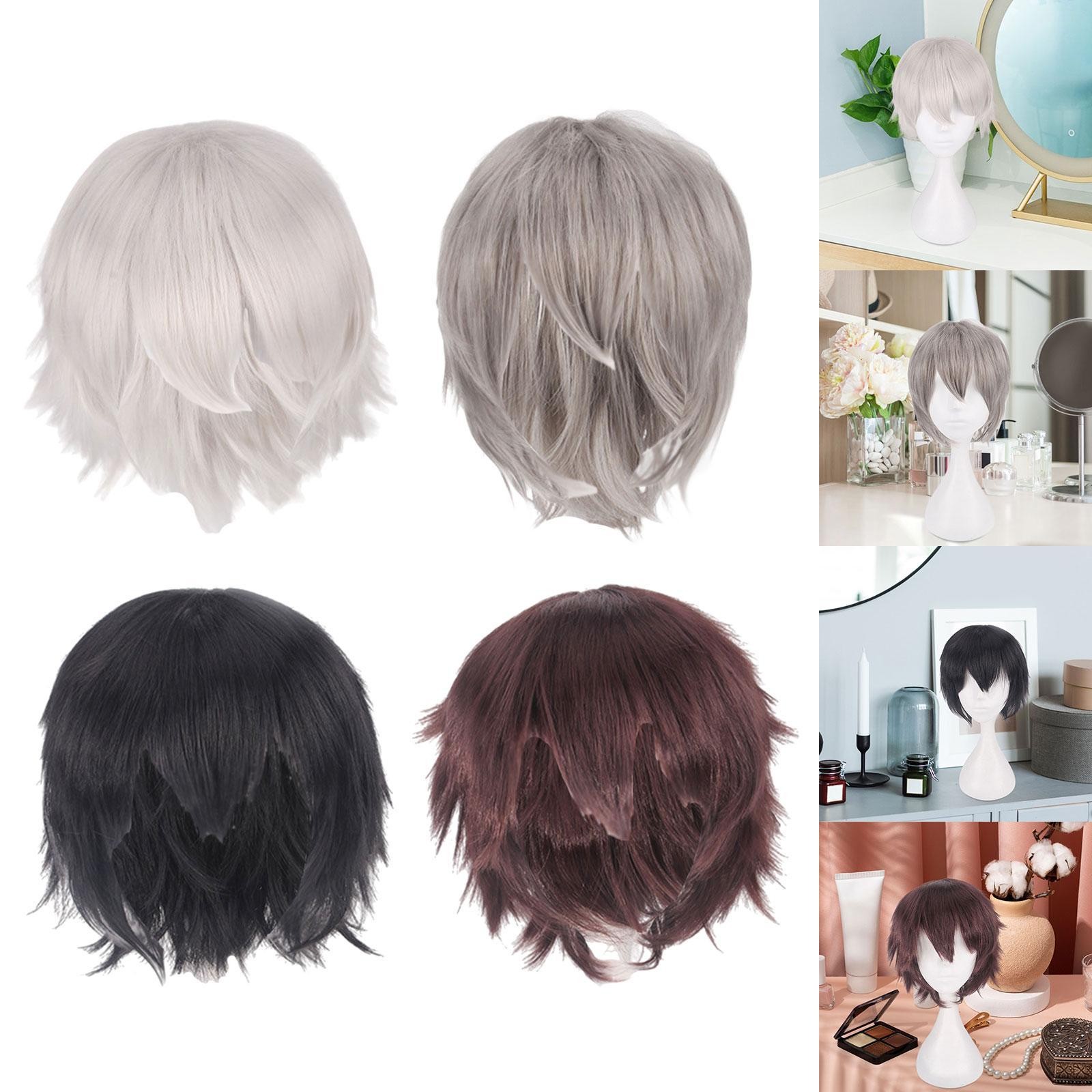 Cosplay Wig Costume Wig Anime Basic Presents Creative Short Wig Full Wig for