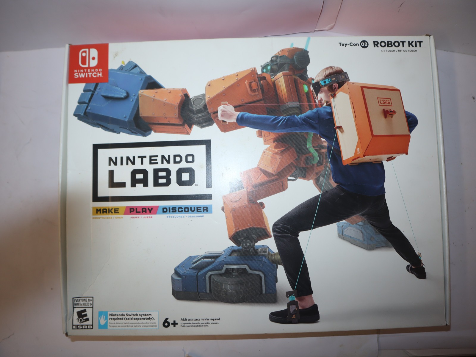 Nintendo Labo Toy-Con 02: Robot Kit - Nintendo Switch NEW OPEN BOX