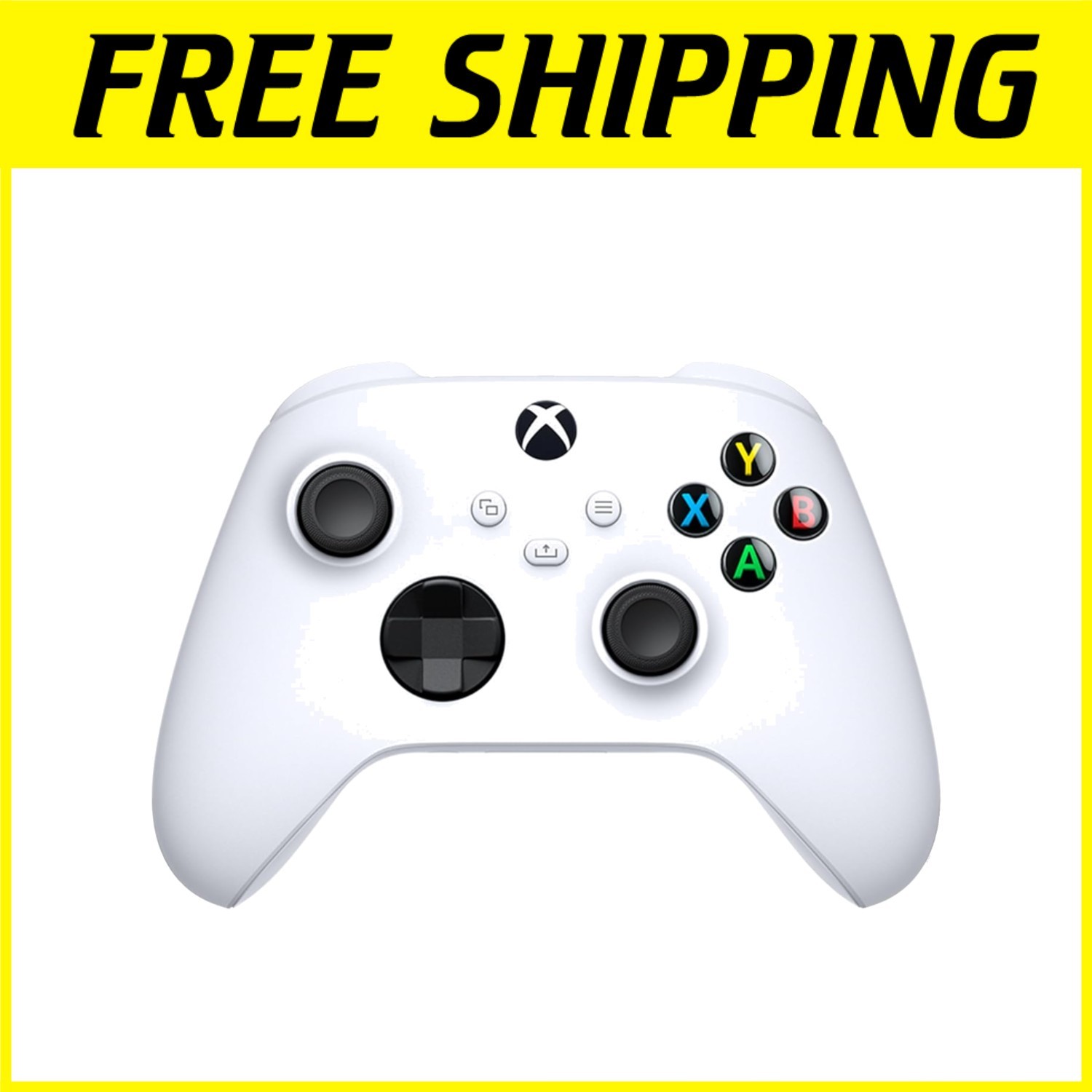 Robot White Wireless Controller - Plug & Play Compatibility