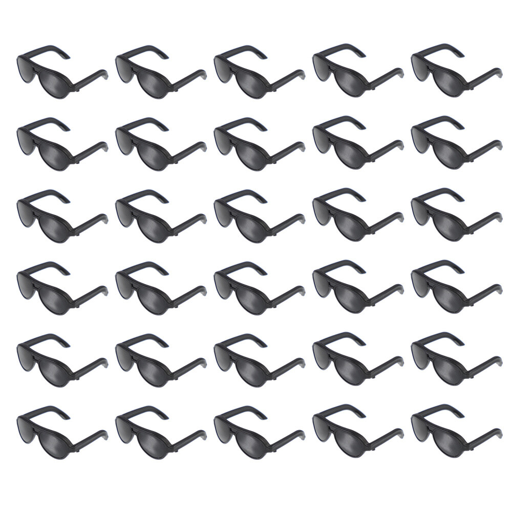80pcs Mini Sunglasses Doll DIY Decoration Accessories Kids Play House Toys