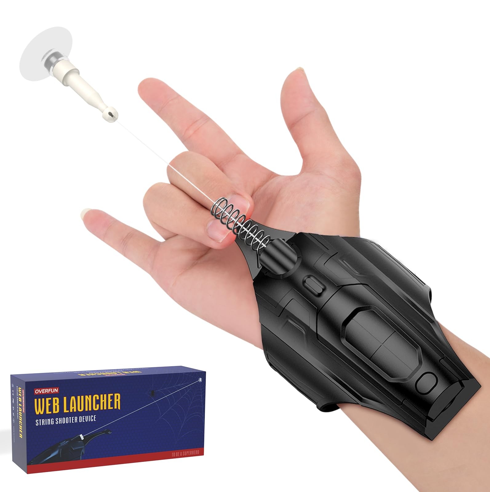 OVERFUN Web Launcher String Shooters Toy Upgrade 3.0, Cool Gadgets Spider... 