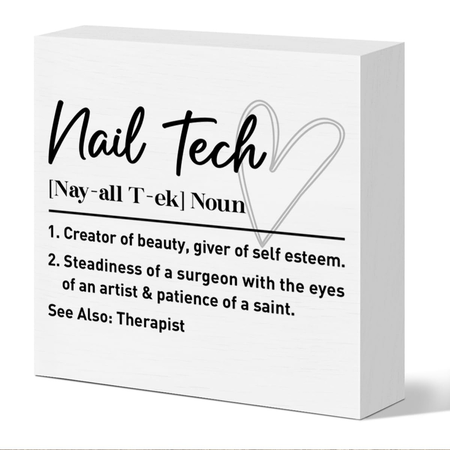 Nail Tech Gifts for Women, Nail Artist Technician Appreciation Thank You Gift...