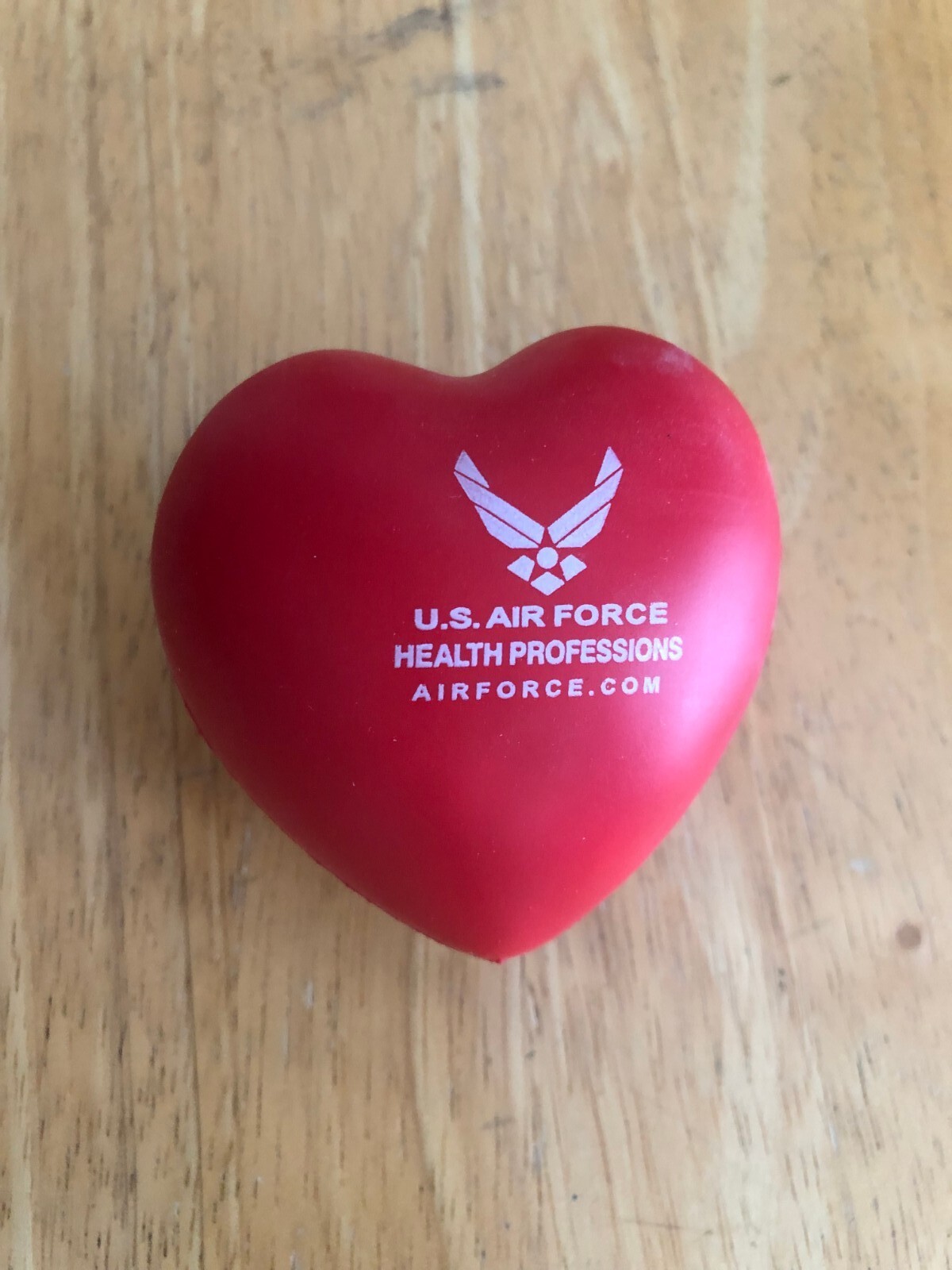 Novelty Squeeze Foam Heart Shape Toy Stress Relief (Promo Item)