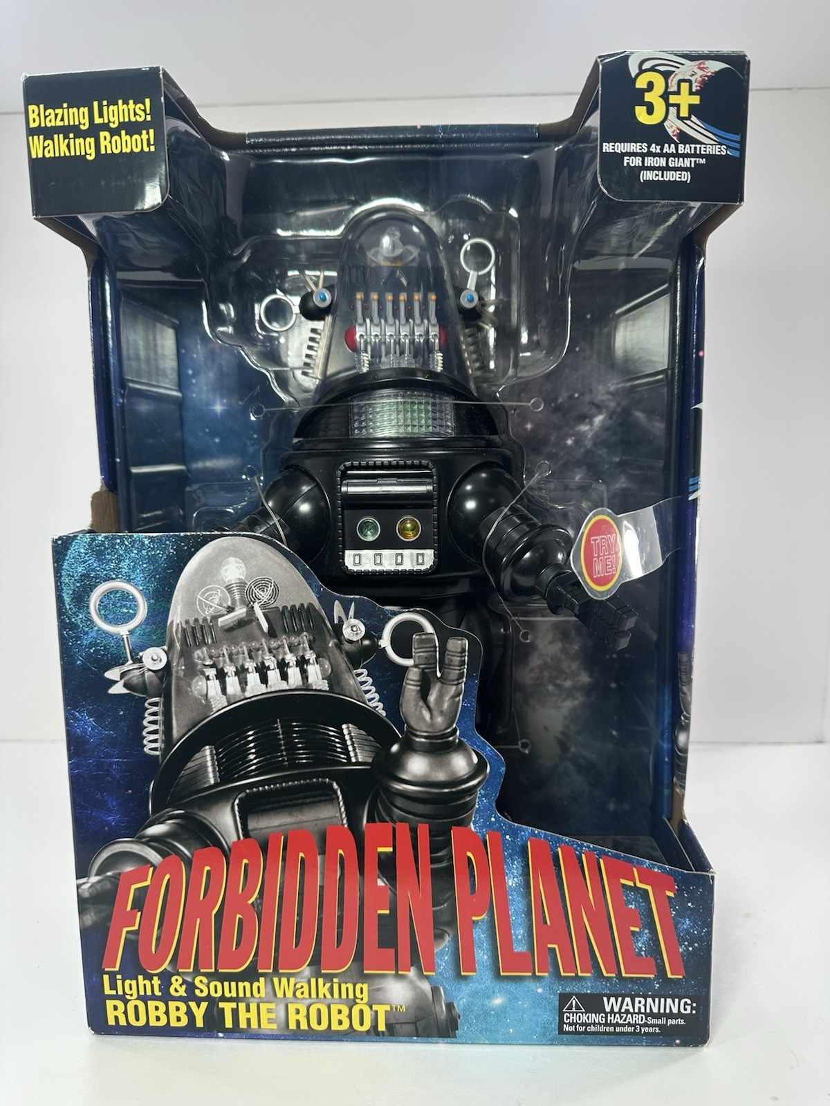 Forbidden Planet Robby The Robot Figure Light & Walking Sound - Brand New In Box