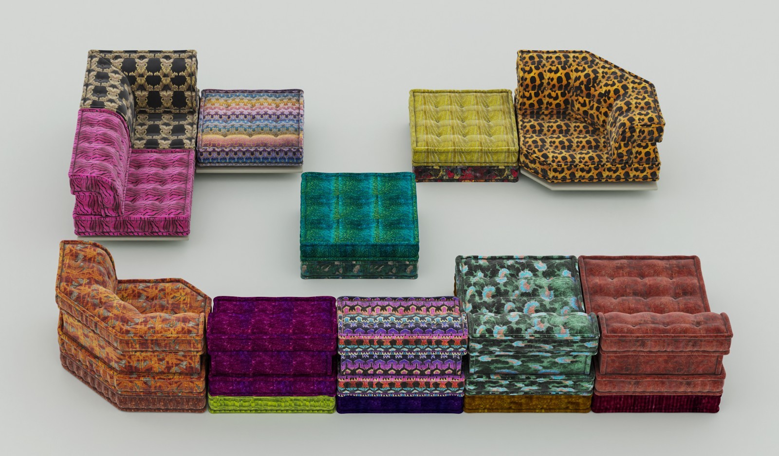 Custom Furniture Bed Sofa 3D Rendering Interior Design Product Design Service