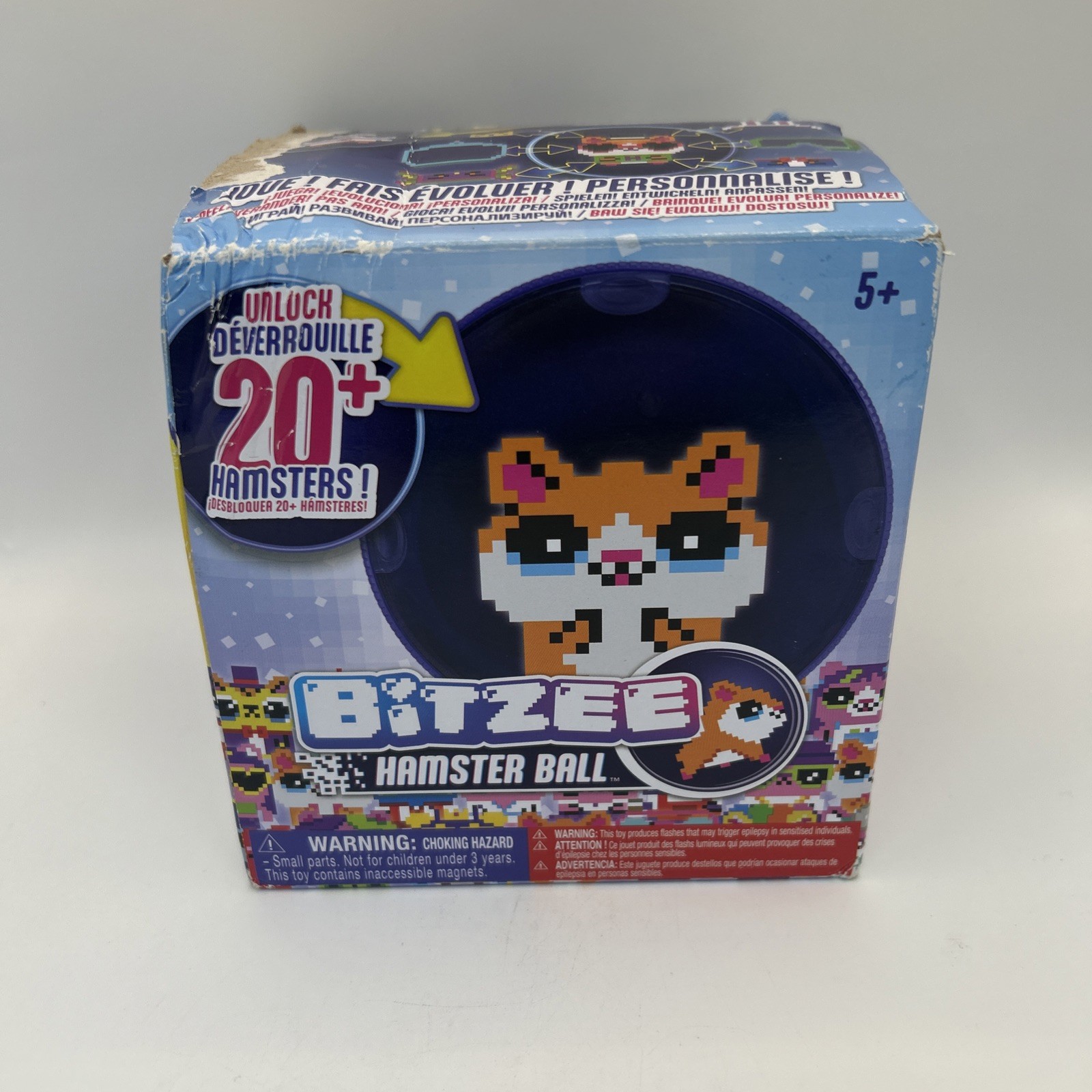 Bitzee Hamster Ball Interactive Toy Game Spin Master Brand New Worn Box