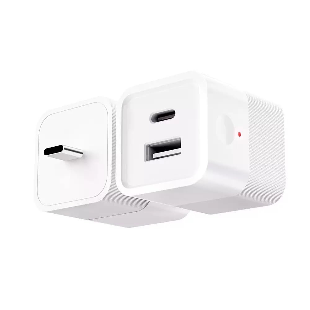 Tuya app Micro WiFi USB Type C Adaptor, Smart 5-12V DC Outlet WH