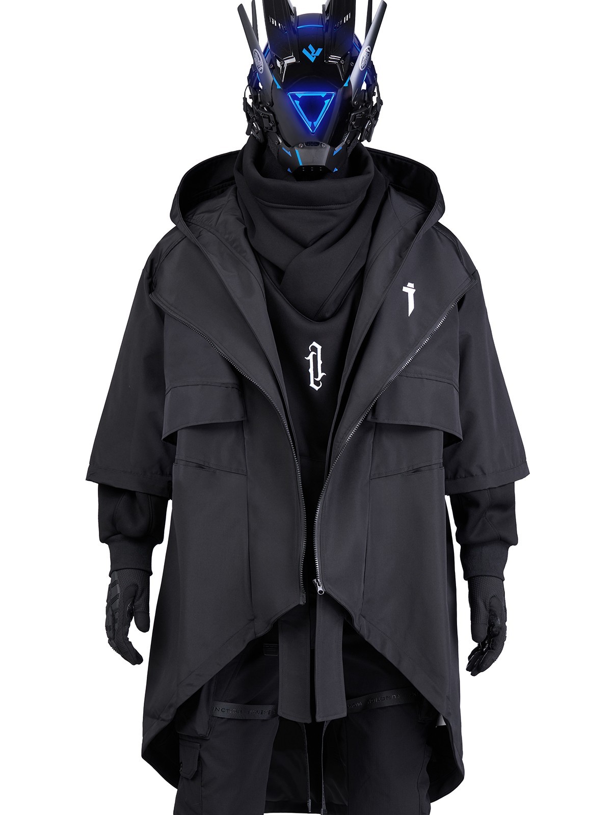 Niepce Japanese Streetwear Techwear Men Waterproof Windbreaker Jacket