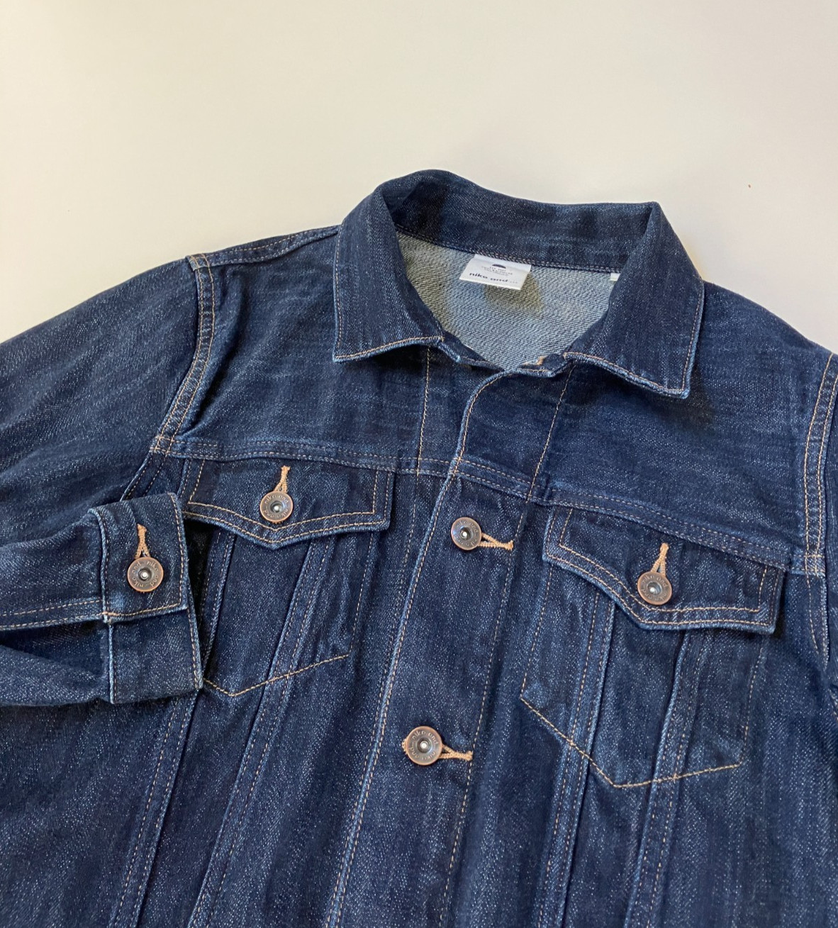 Niko And Denim Jacket Japanese Streetwear Adult Size Small 37 inch Chest