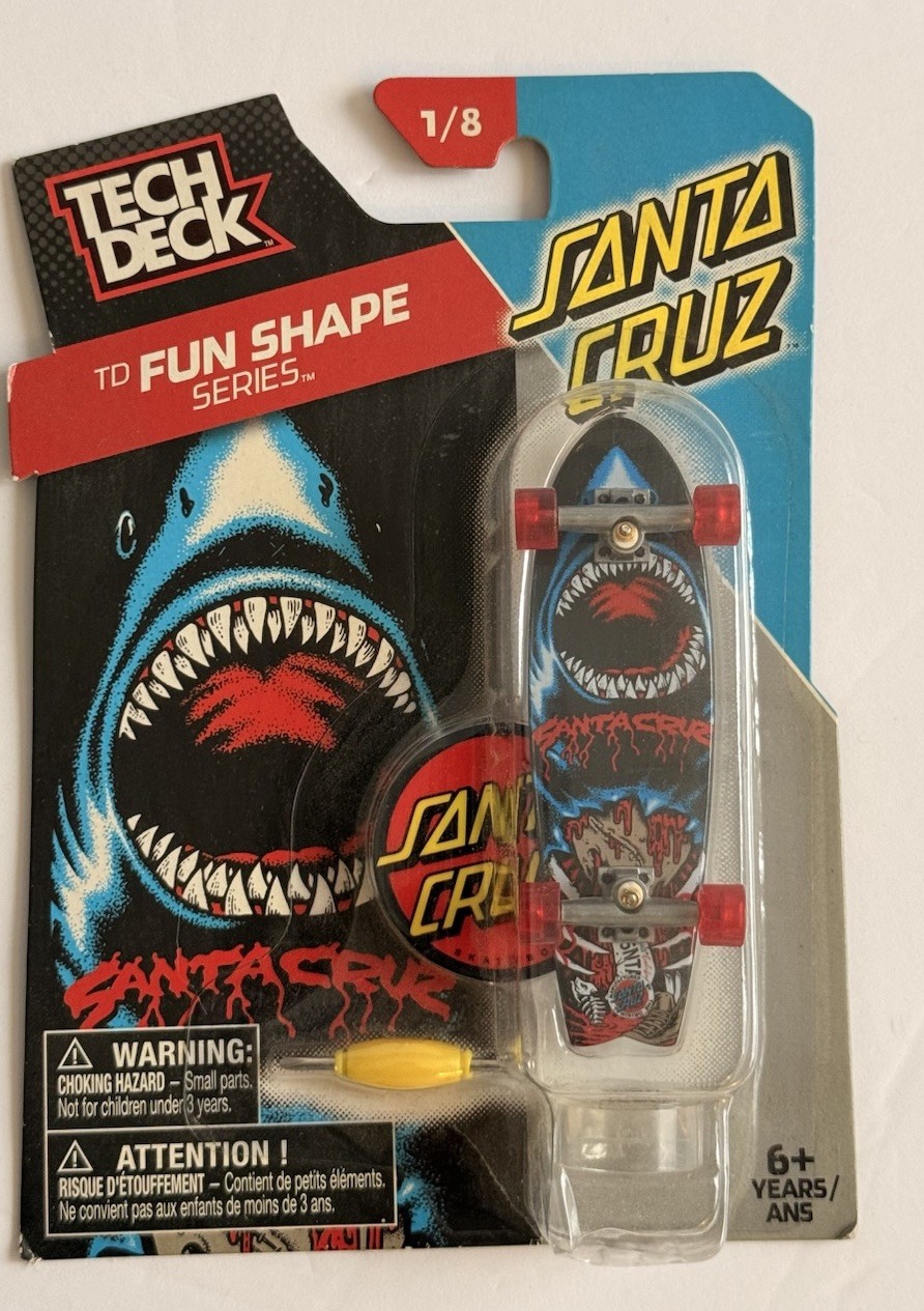 Tech Deck Fun Shape Series Santa Cruz Shark