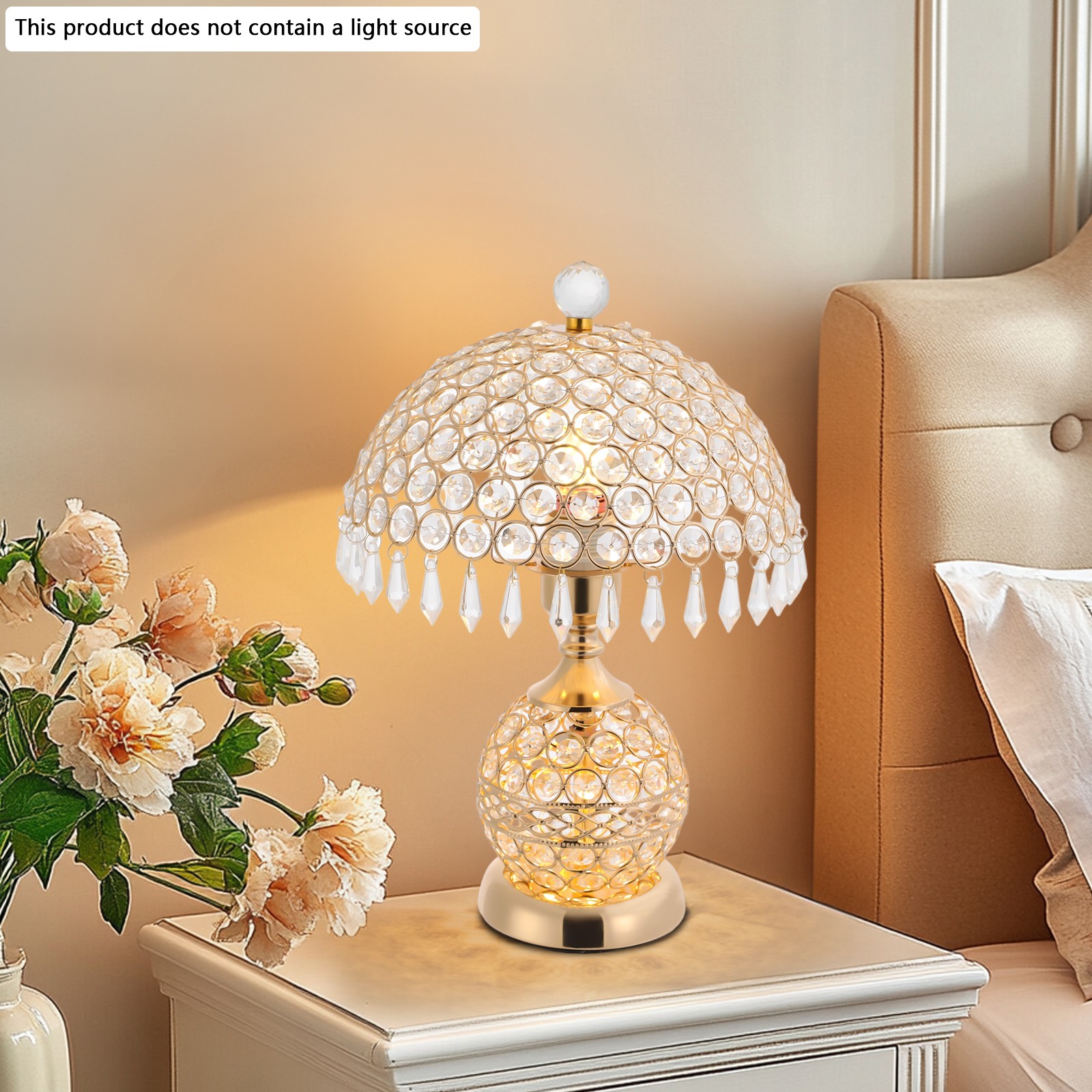 Modern Table Lamp, Crystal Table Lamp, Luxury Decorative Crystal Table Lamp