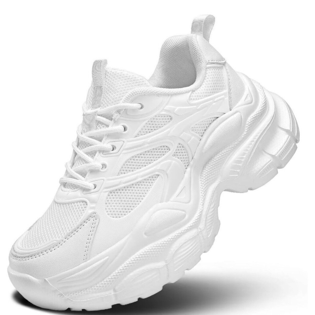 Sneakers Women Running Walking Chunky Platform Sz 8.5 40 EU Athletic Workout Sho