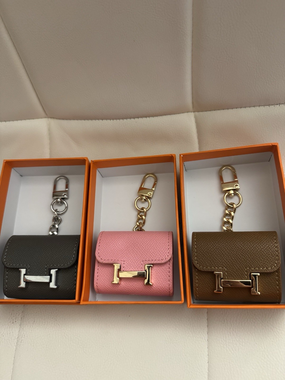Mini Luxury Bag Charm Keychain AirPod Coin Holder (price Is For 1)