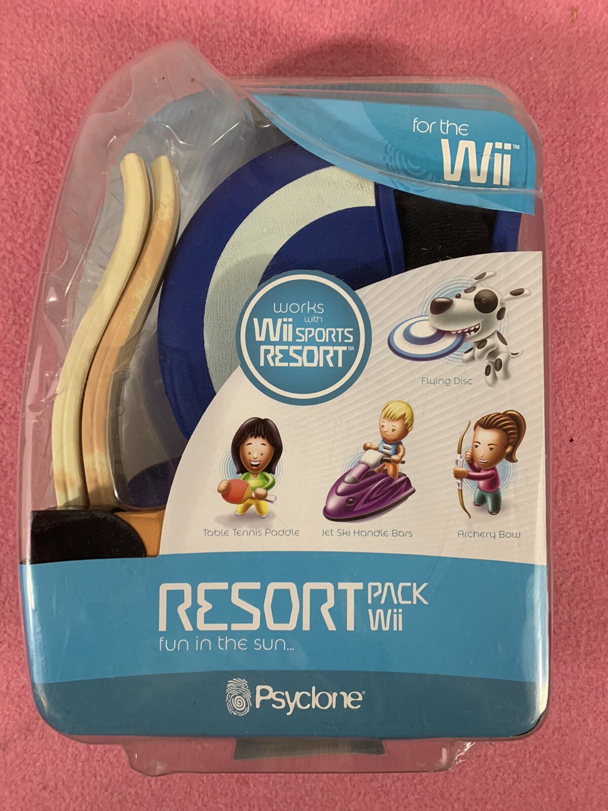 NEW Psyclone Nintendo Wii Sports Resort Accessory Pack Bundle Fun in the Sun