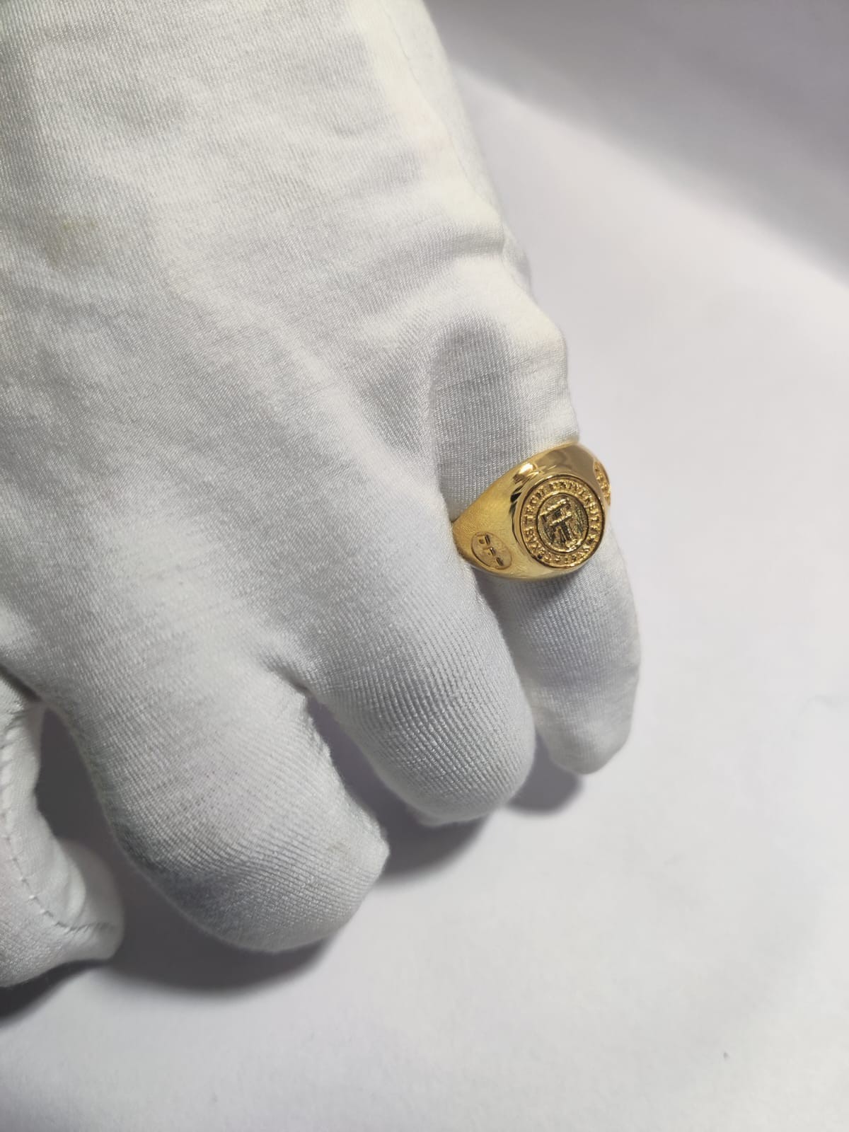 Texas Tech University Class Ring Gold Plated 1923 Alumni Graduation College Gift