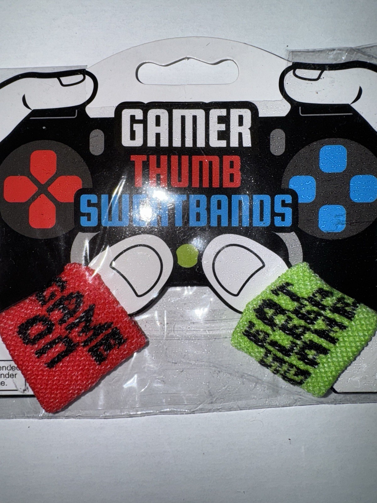 Gamer Thumb Sweatbands 2 Pack Gaming Accessories
