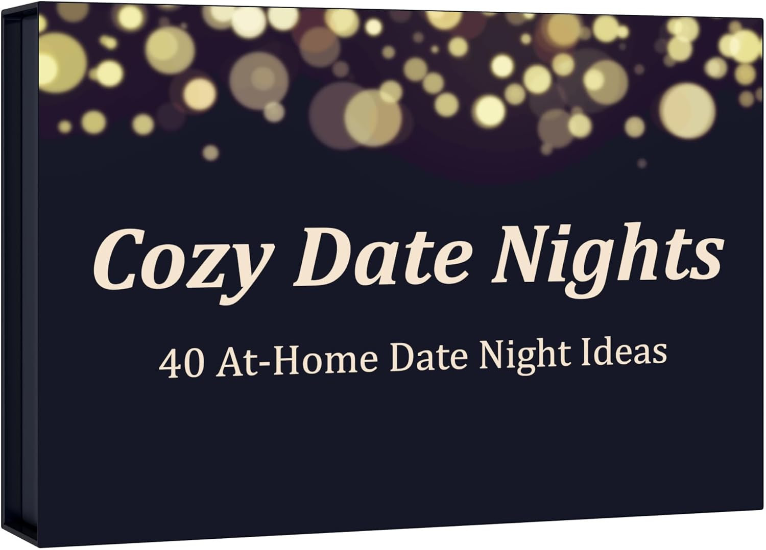 Cozy at Home Date Night Ideas - Couple Gifts for Him for Her - Date Night Cards