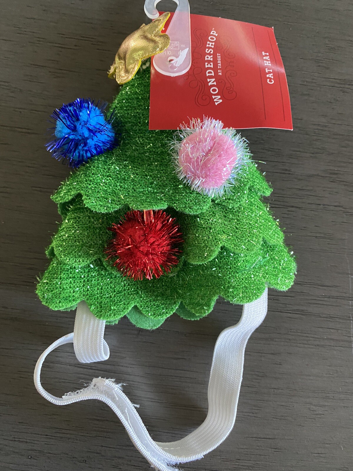 WONDERSHOP Christmas "TREE" Hat/Beanie XXSMALL/XSMALL PUPPY/CAT  NWT