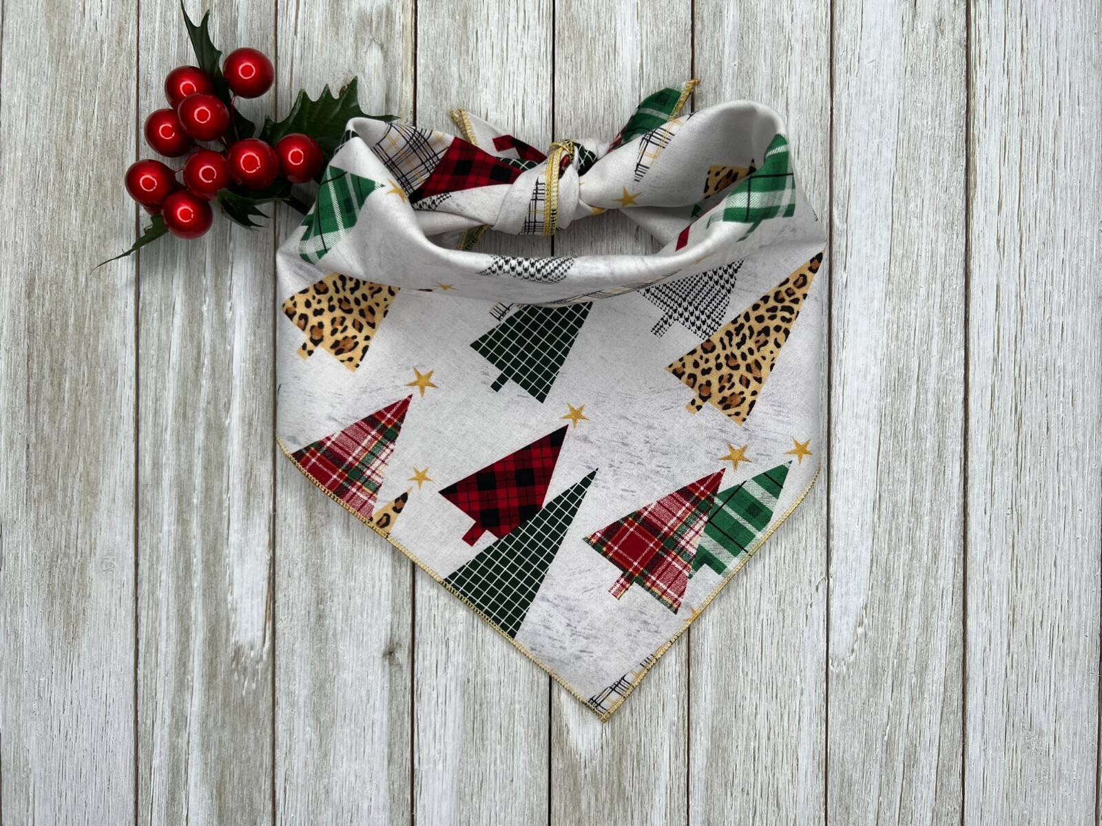 Pattern Trees Dog Bandana