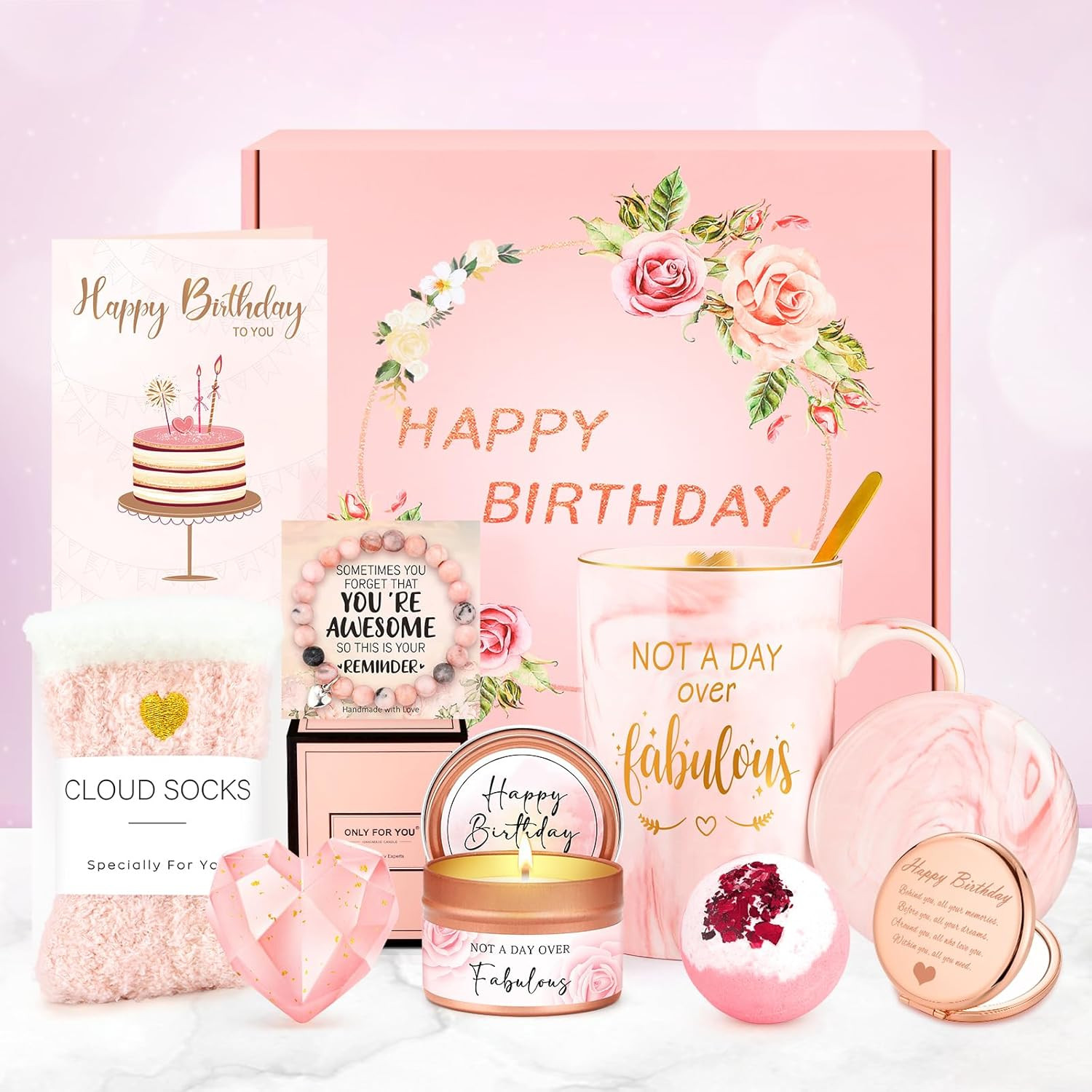 Birthday Gifts for Women Happy Birthday Gift Baskets for Women Unique Not a Day