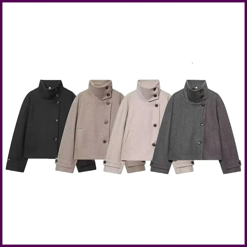 European and American 2025 Winter New Women's Loose and Casual Style Simple Long