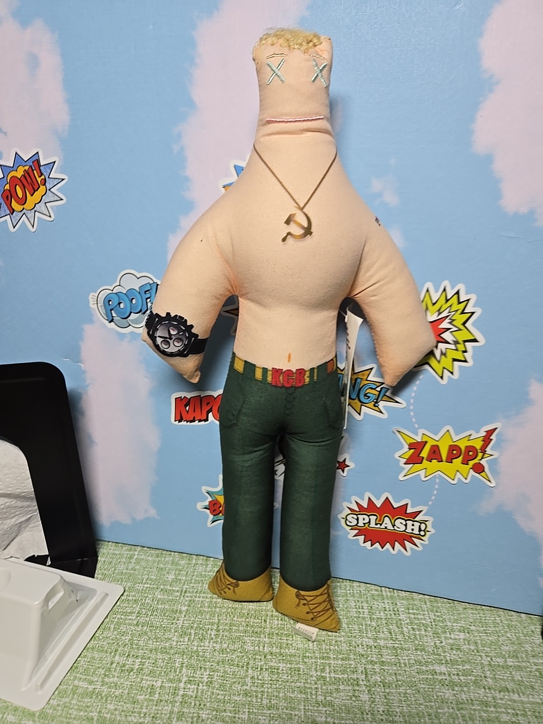 Damn it Doll KGB russian Novelty Stress Relief Doll Funny Unique Gift Gag