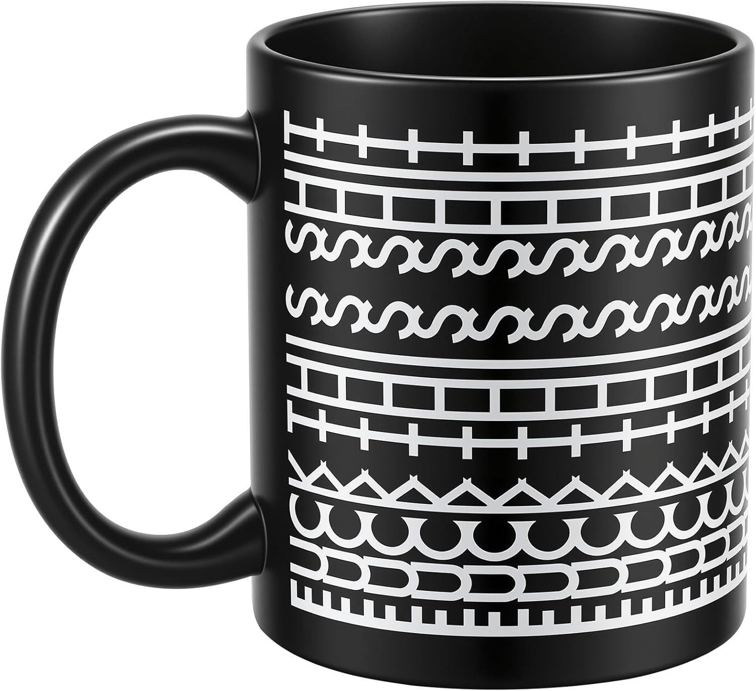 Funny Hidden Message Coffee Mug – Gag, White Elephant & Office Prank Gift