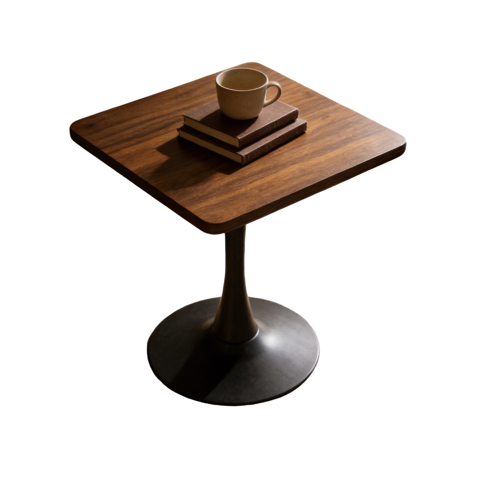 Square Tulip Table 23.6" Mid Century Modern Bistro Kitchen Decor