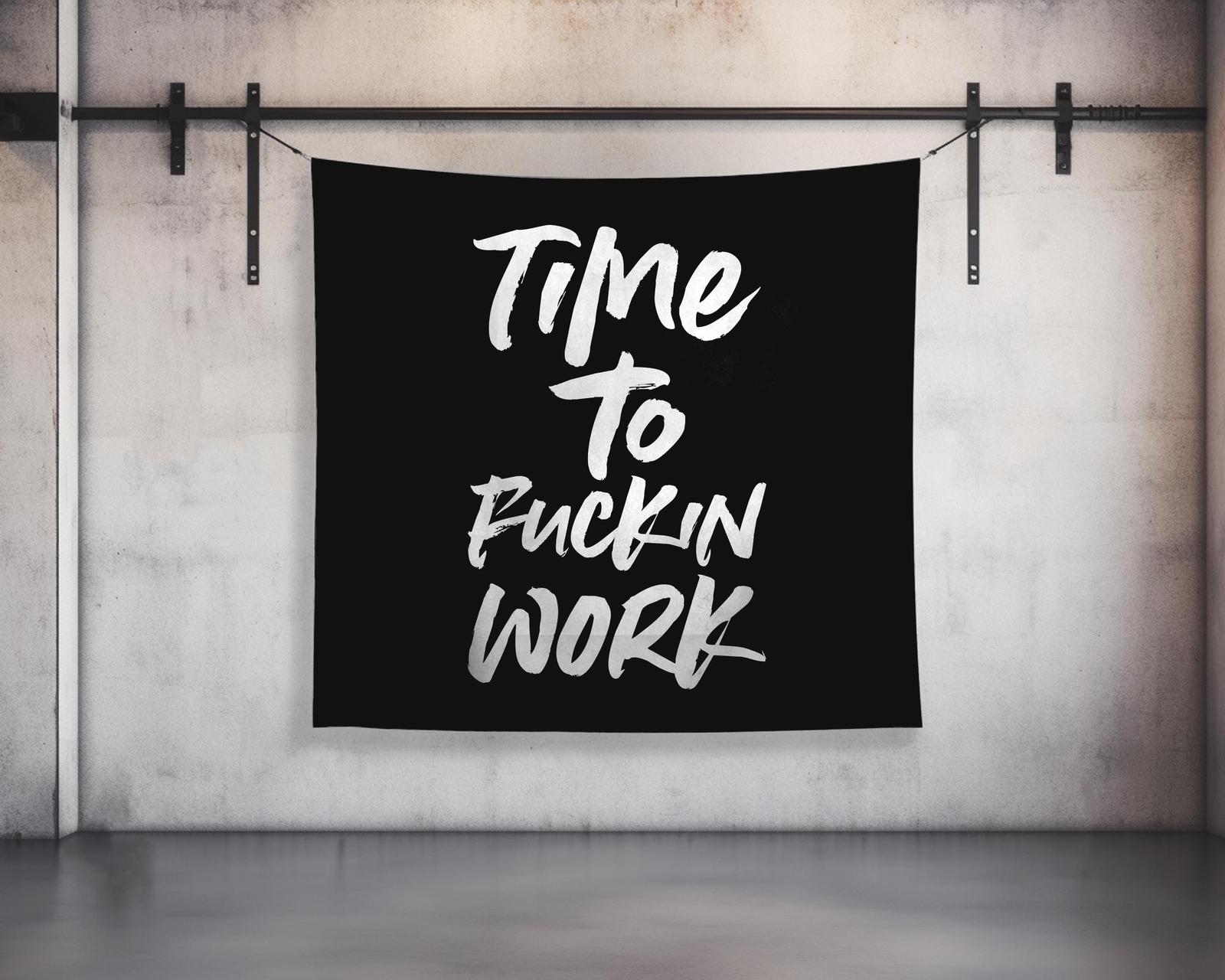 Motivational Fitness Tapestry - Gym Wall Decor for Home Inspiration