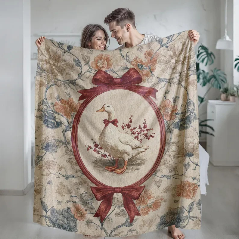 Premium Plush Minky Blanket Classic Cozy Home Decor