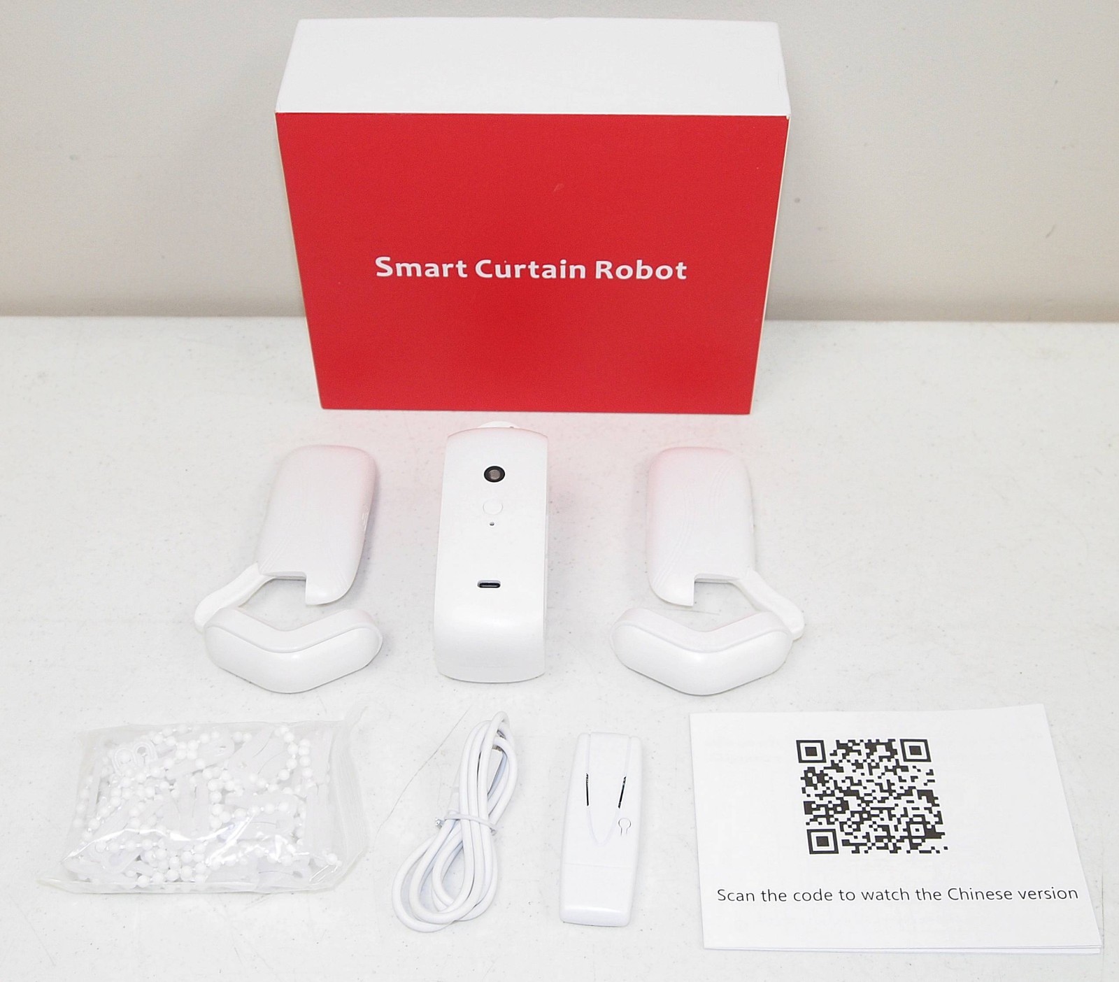 New!! Open Box!! "SMART CURTAIN ROBOT" #LY-1668 (WiFi Alexa Enabled Thru APP)
