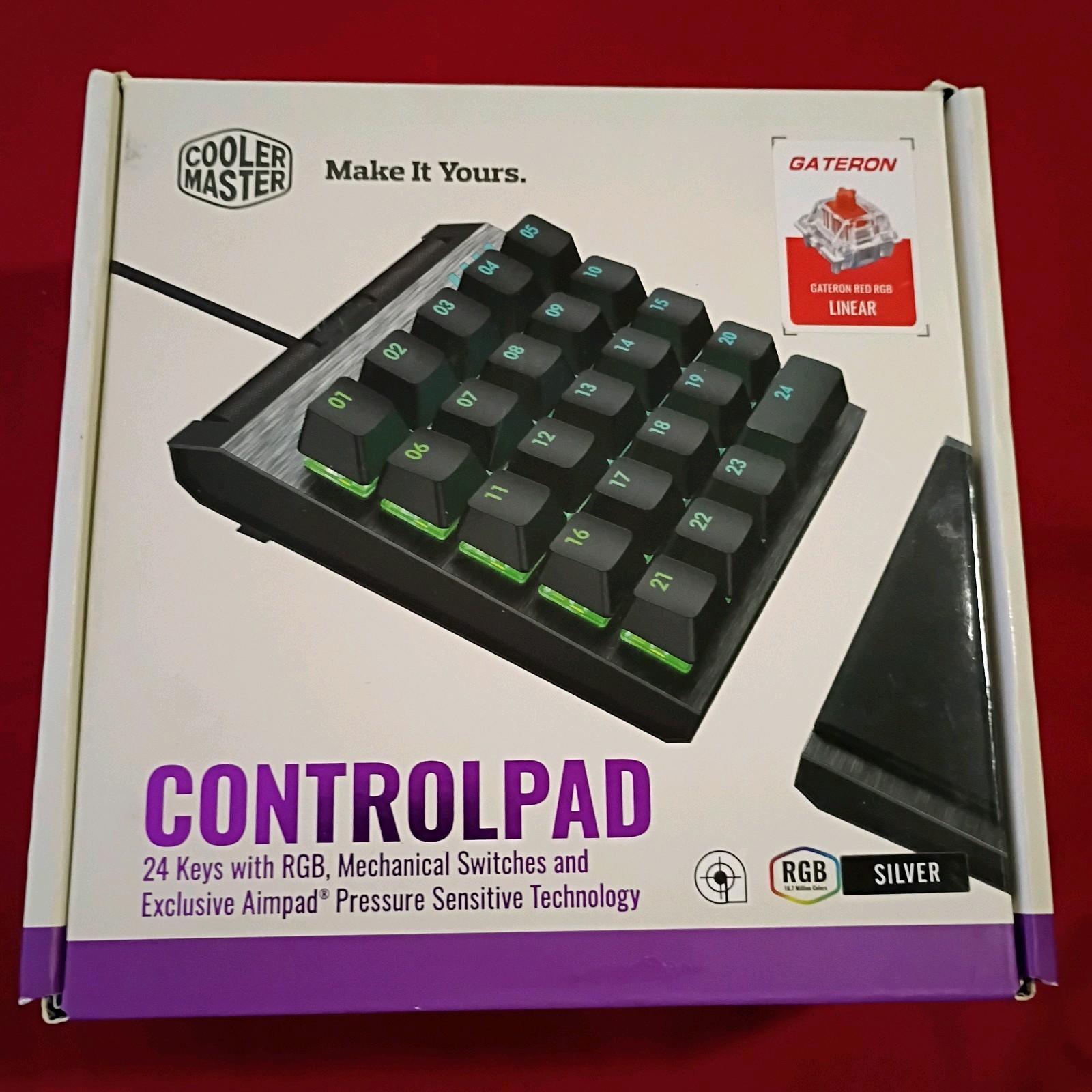 CoolerMaster Control Pad CP-01-SKGR11 PC Gaming Accessories 