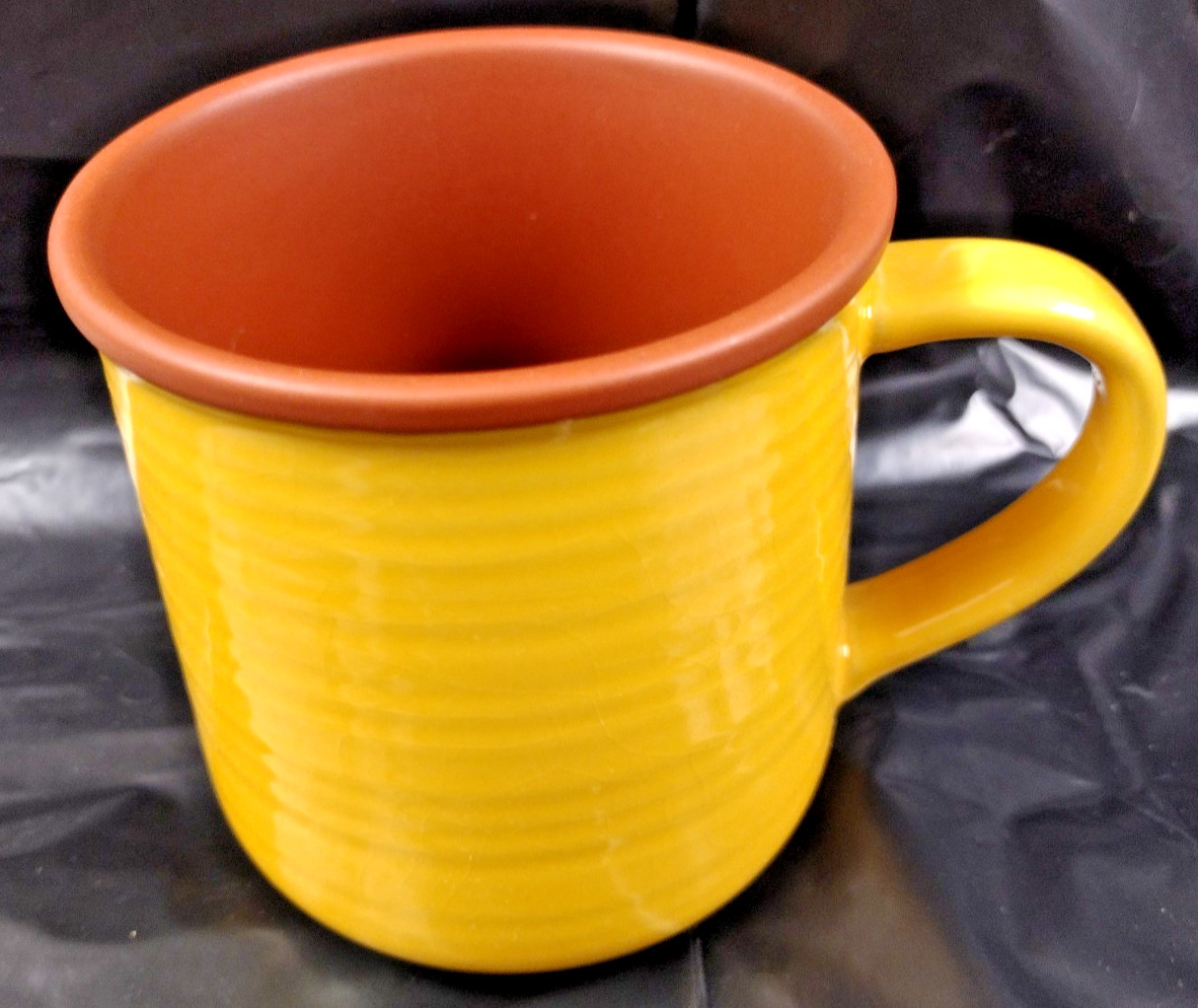 Homestead Yellow Glazed Terracotta 16oz Mug