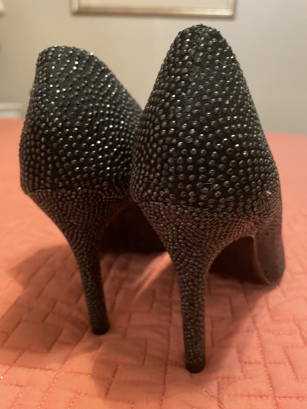 Nina New York Evening Stiletto With Built In Sock - Stunning. Us 7