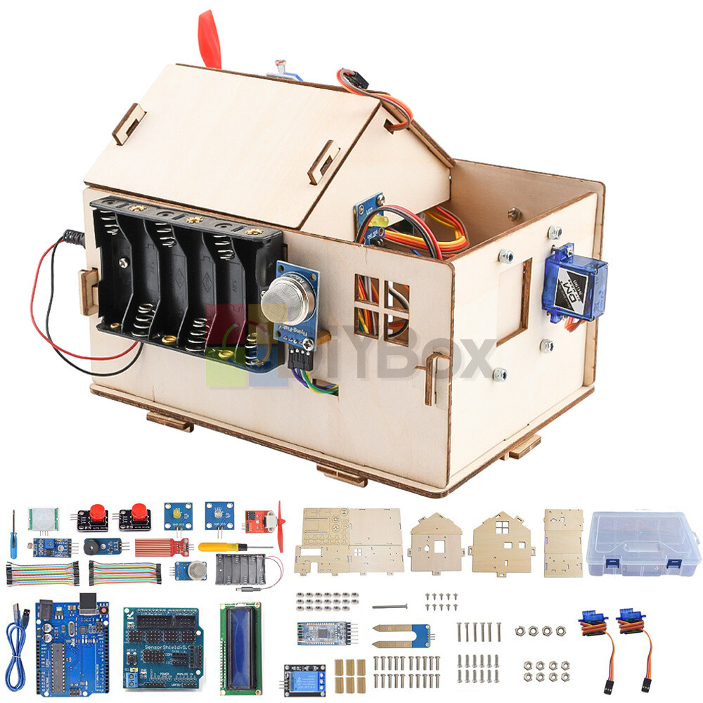 Smart Home DIY Science Coding Toys Starter Electronics for Arduino Learning Kit