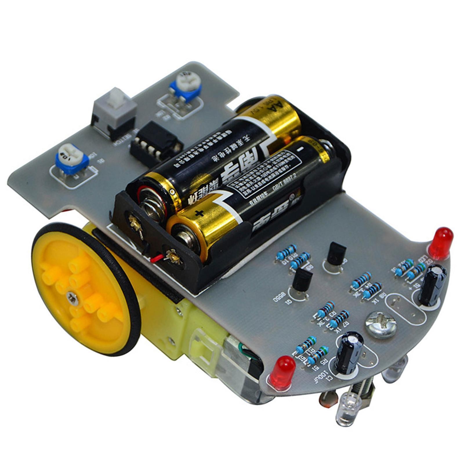 Line Following Tracking Smart Car Robot DIY for Stem Learning Project School