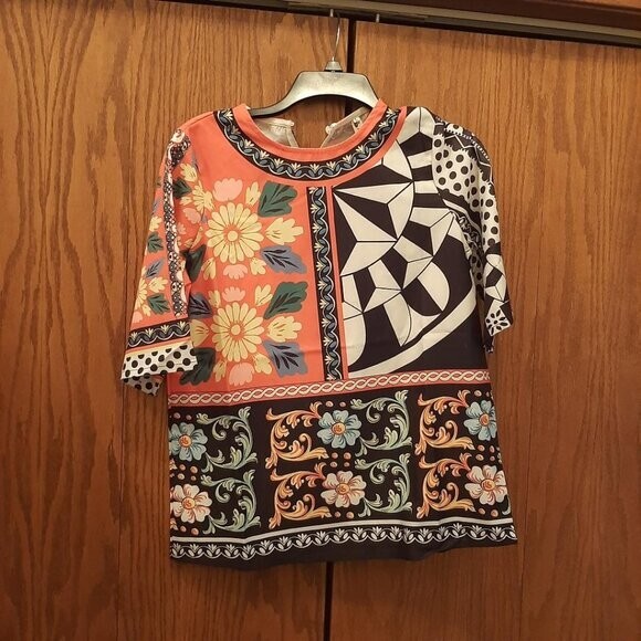 Women Trendy Fashion Pant Suit Set Multicolor Size L